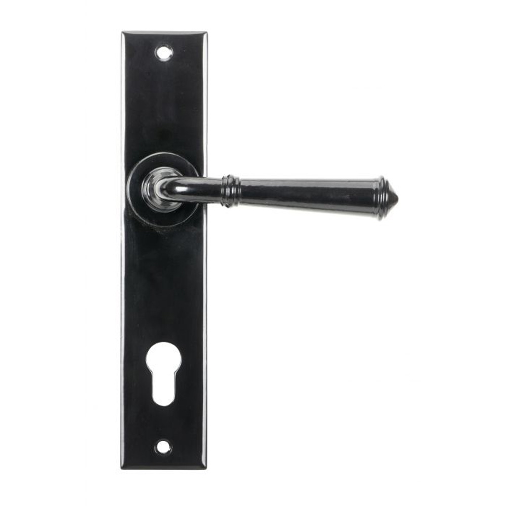 From the Anvil Regency Lever Espag. Lock Set - Black - (Sold in Pairs)